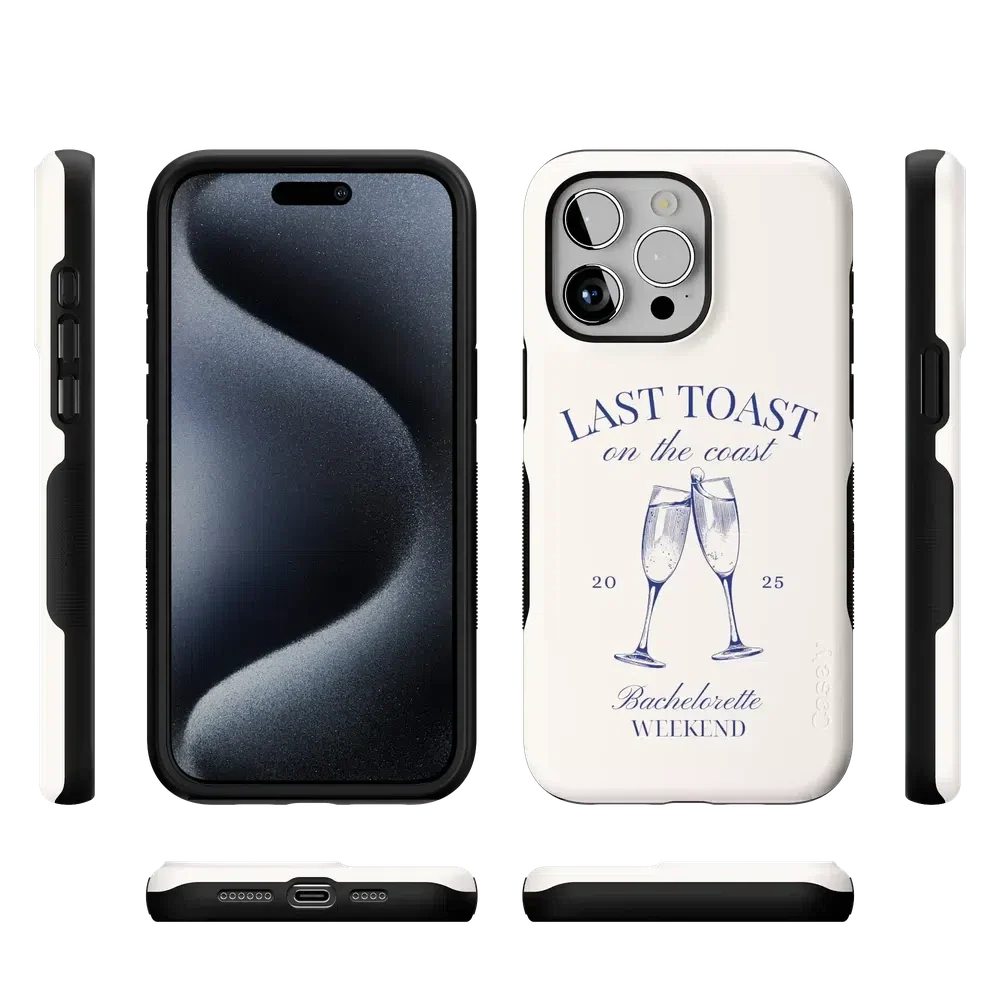 Last Toast | Off-White Coastal Bachelorette Case