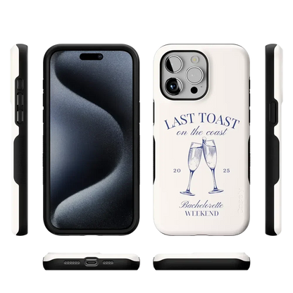 Last Toast | Off-White Coastal Bachelorette Case