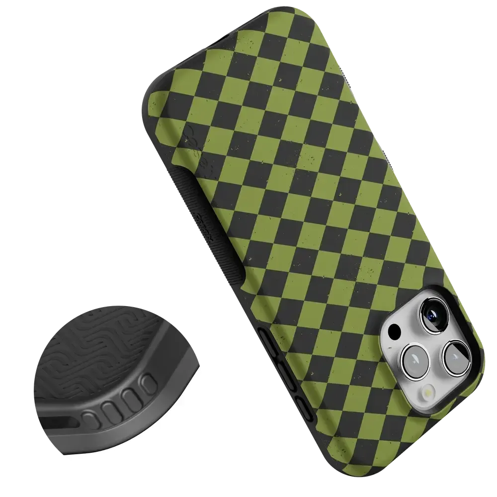 Wicked Hex | Green Checkered Case