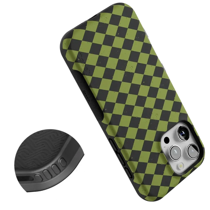 Wicked Hex | Green Checkered Case