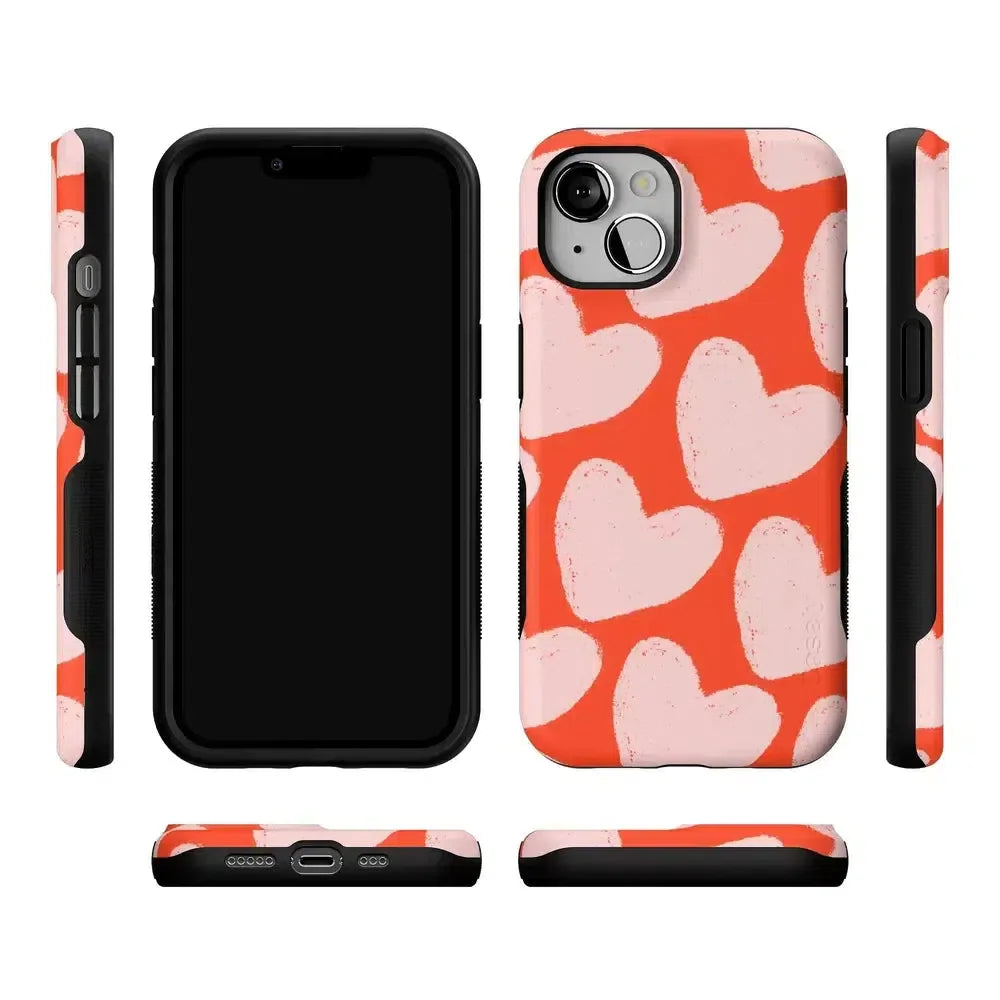 Love You More | Heart Doodle Case