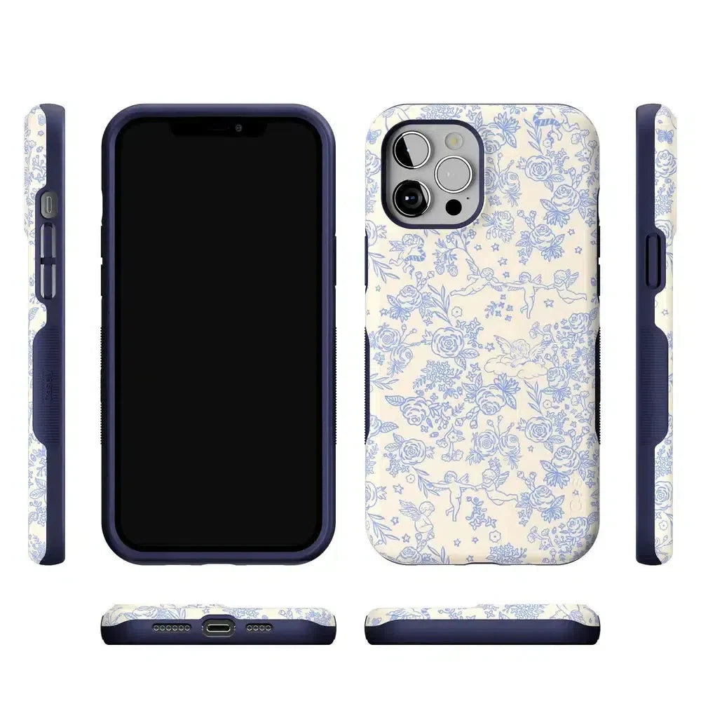 Cupid's Canvas | Periwinkle Floral Case