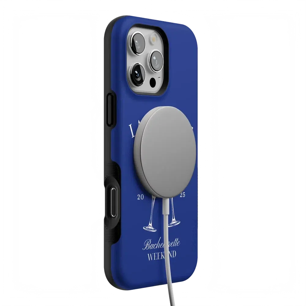 Last Toast | Blue Coastal Bachelorette Case