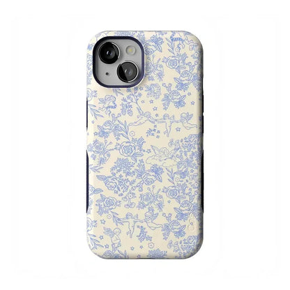 Cupid's Canvas | Periwinkle Floral Case