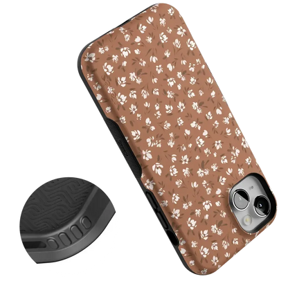 Mocha Meadow | Tiny Flowers Case