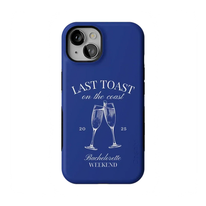 Last Toast | Blue Coastal Bachelorette Case