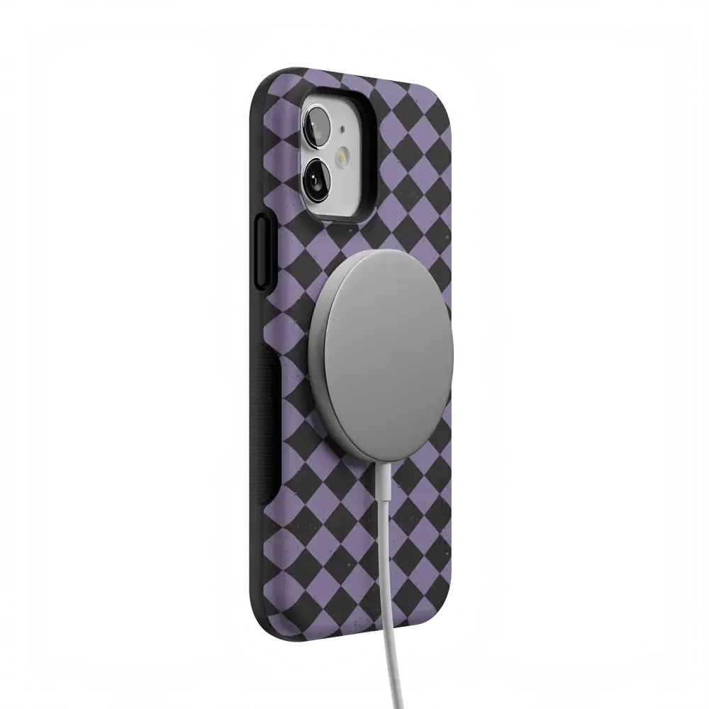 Midnight Hex | Purple Checkered Case