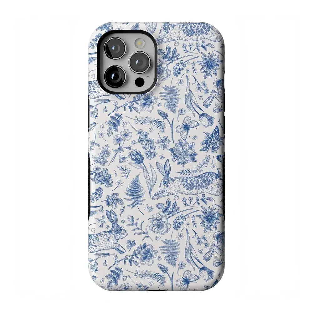 Hop & Bloom | Bunny Toile Case