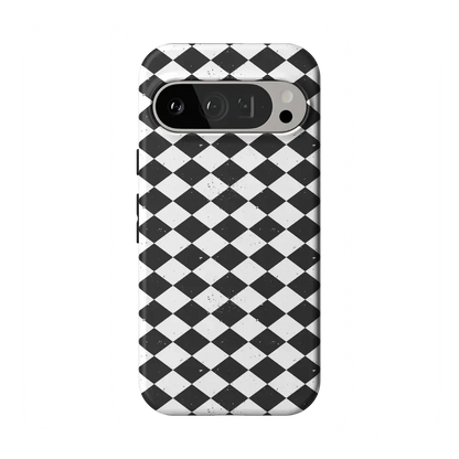 Salem's Hex | Black & White Checkered Case