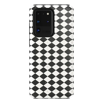 Salem's Hex | Black & White Checkered Case