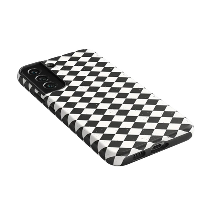 Salem's Hex | Black & White Checkered Case