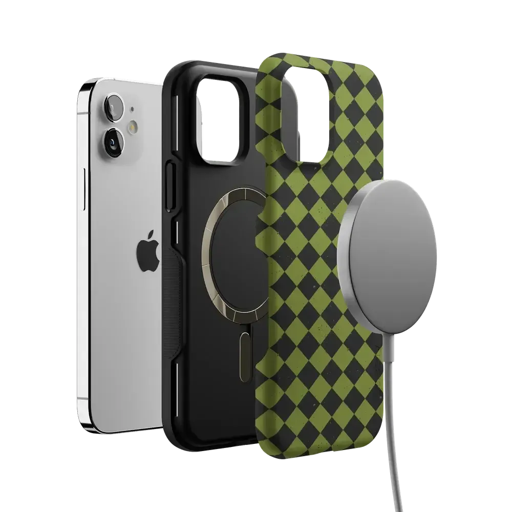 Wicked Hex | Green Checkered Case