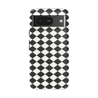 Salem's Hex | Black & White Checkered Case
