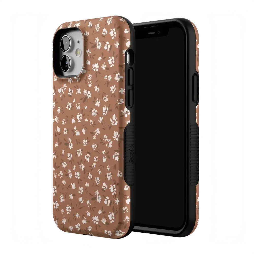 Mocha Meadow | Tiny Flowers Case