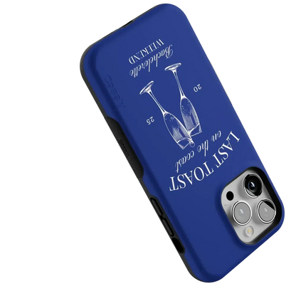 Last Toast | Blue Coastal Bachelorette Case