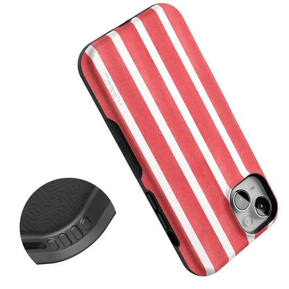 East Coast Summer | Red Stripes Case