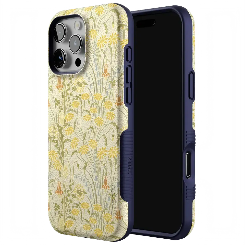 Boho Blooms | Golden Floral Case