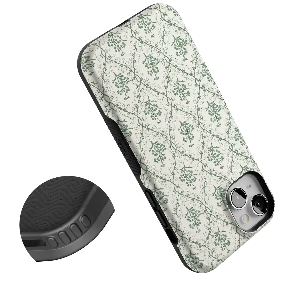 Sage Tapestry | Floral Vines Case