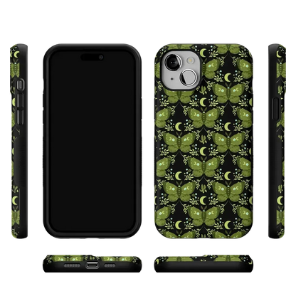 Mystic Moths | Green Twilight Case