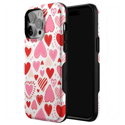 Love Struck | Heart Stickers Case