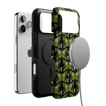 Mystic Moths | Green Twilight Case
