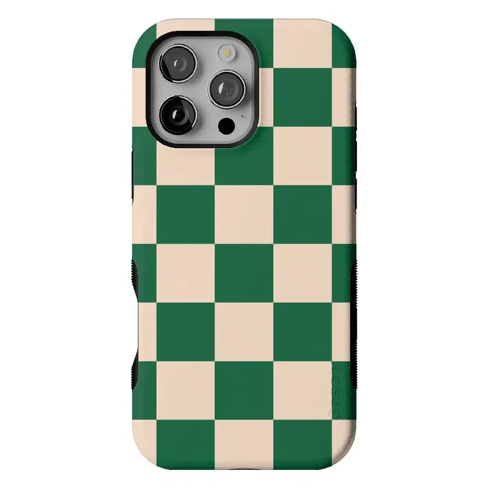 Fit Check | Green Checkerboard Case