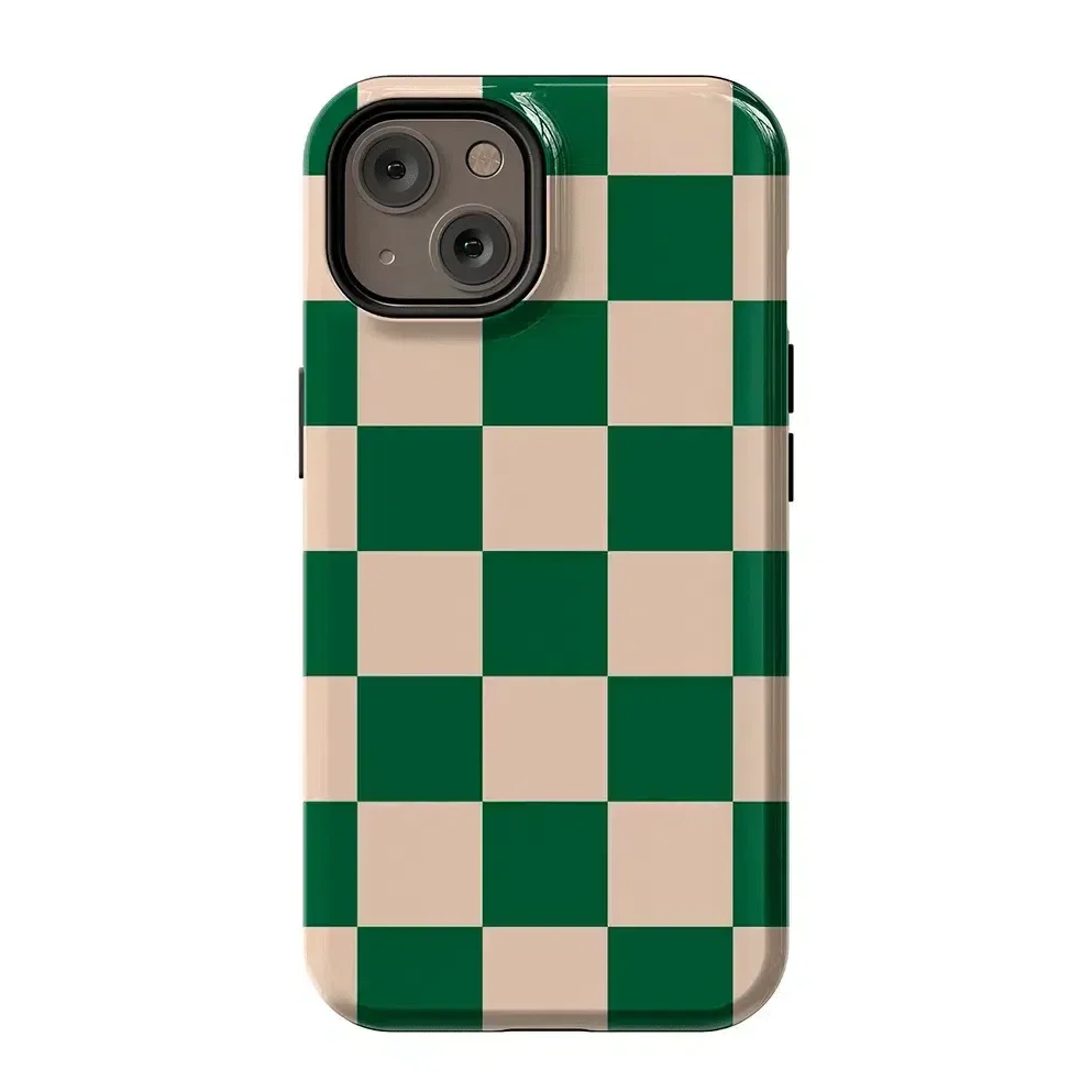 Fit Check | Green Checkerboard Case