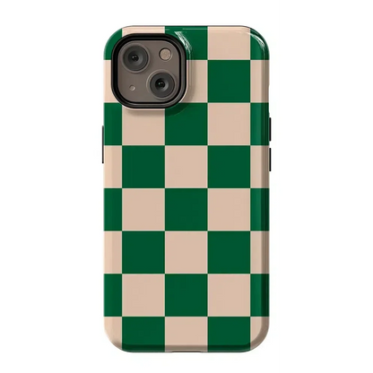 Fit Check | Green Checkerboard Case
