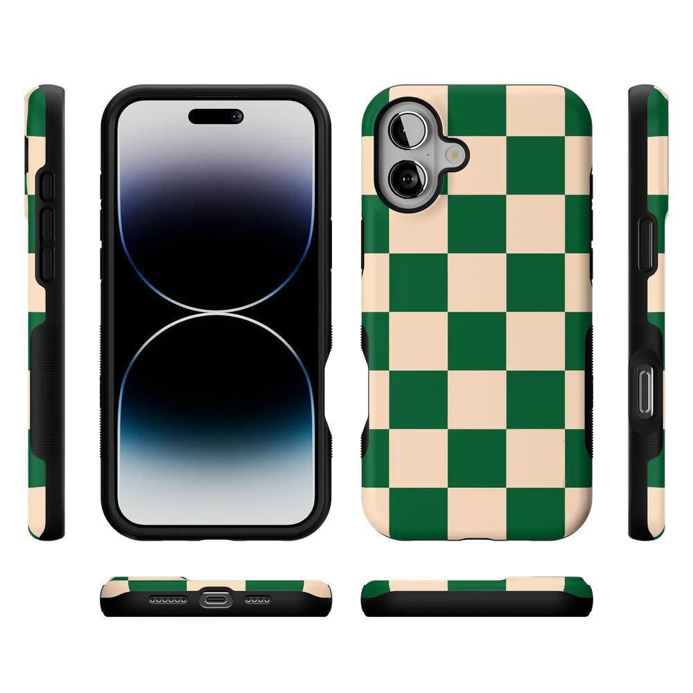 Fit Check | Green Checkerboard Case