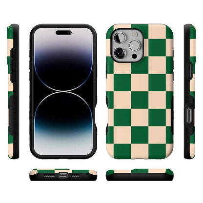 Fit Check | Green Checkerboard Case