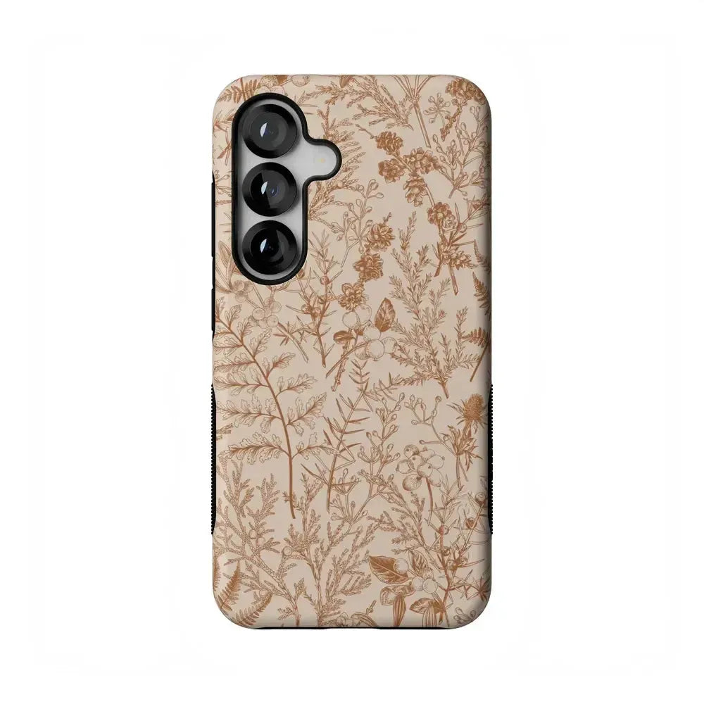 Beige Garden | Neutral Floral Case