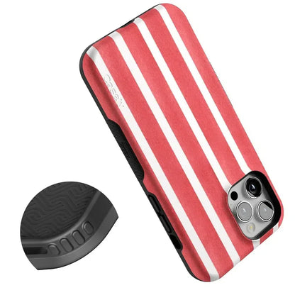 East Coast Summer | Red Stripes Case