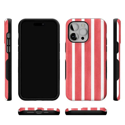 East Coast Summer | Red Stripes Case