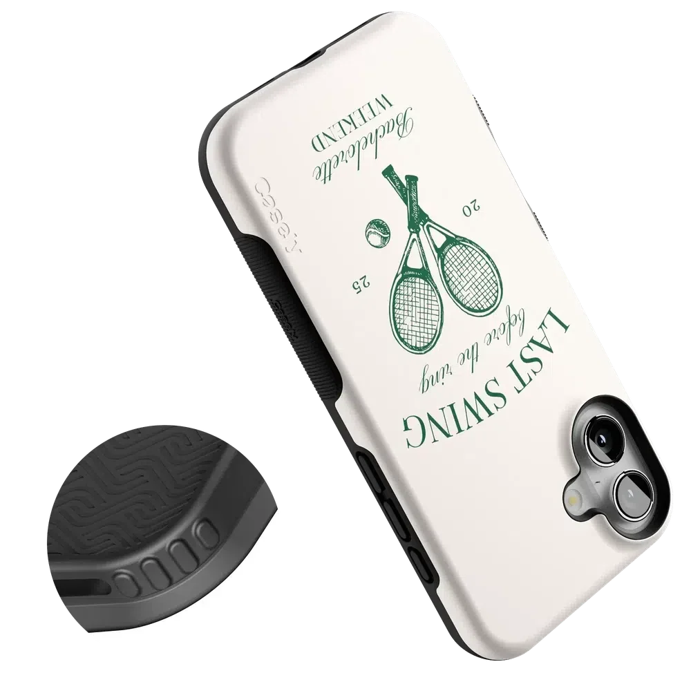 Last Swing | Off-White Bachelorette Case