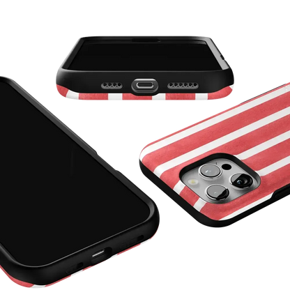 East Coast Summer | Red Stripes Case