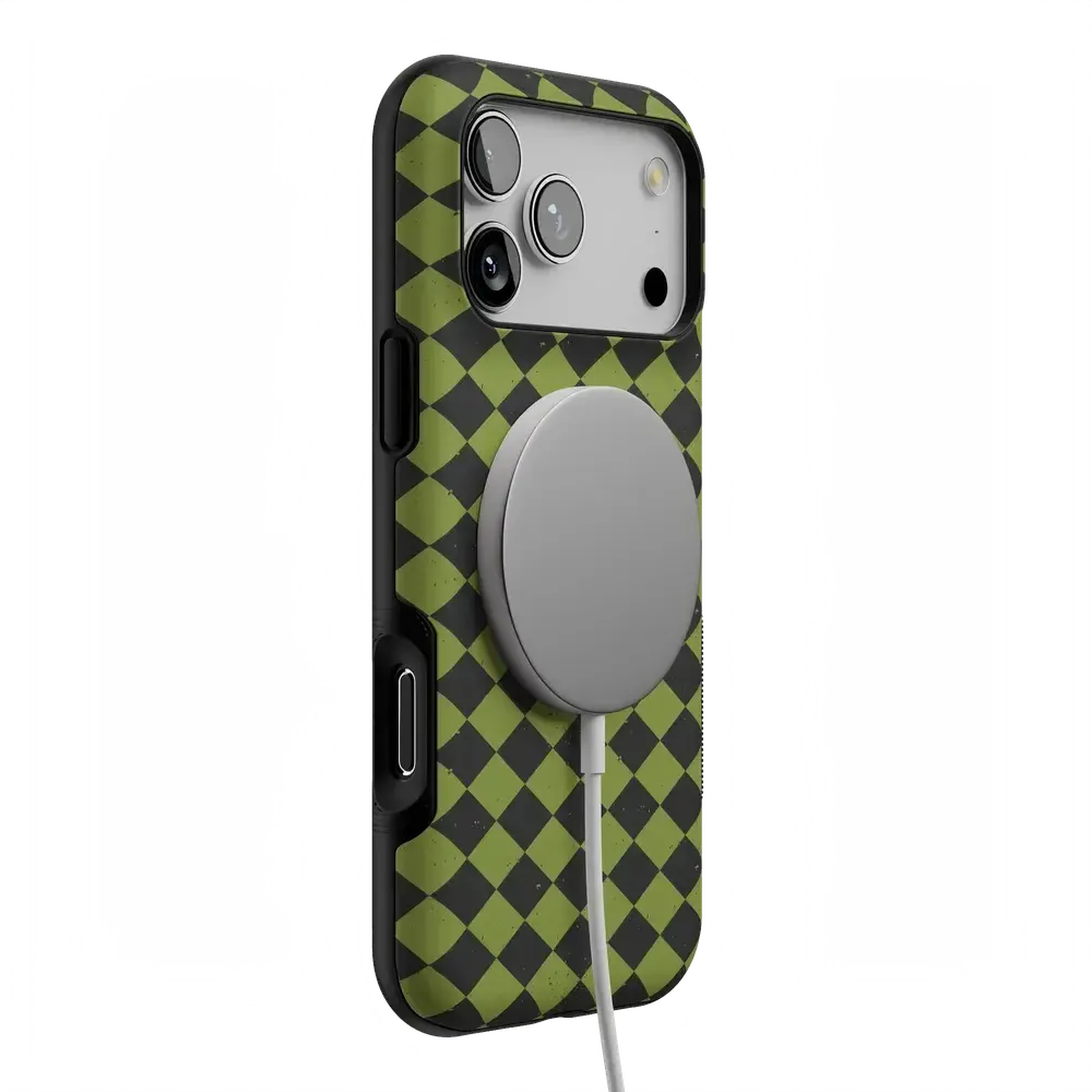 Wicked Hex | Green Checkered Case