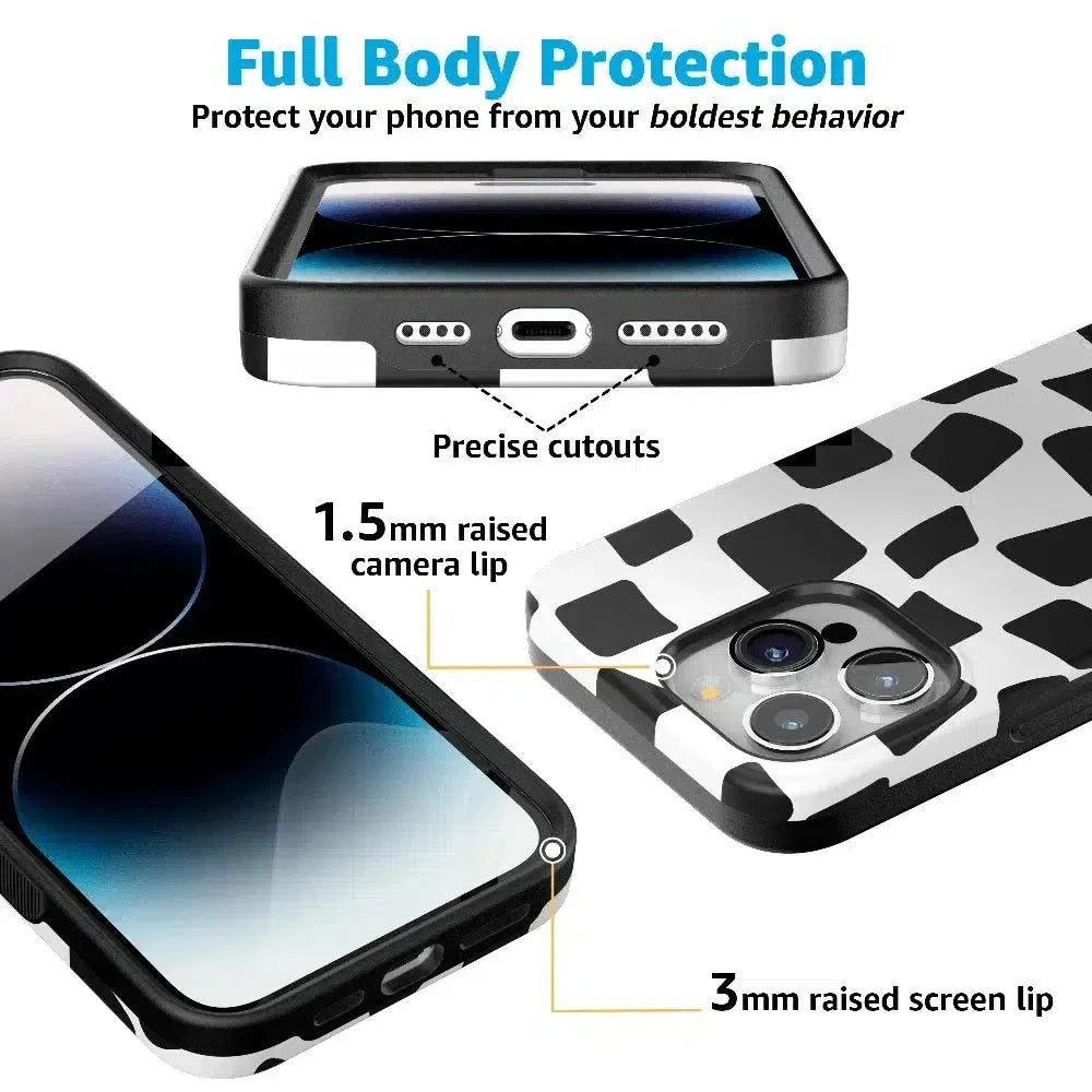 Funky Checkerboard | High Contrast Design Case