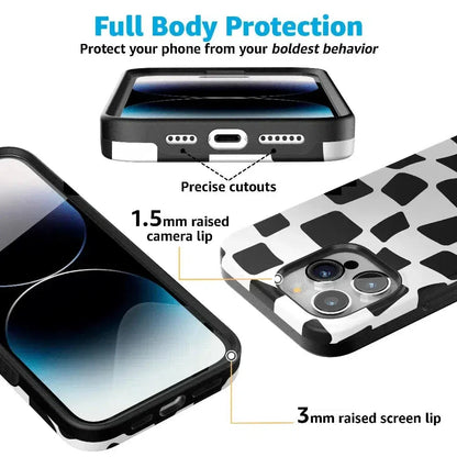 Funky Checkerboard | High Contrast Design Case