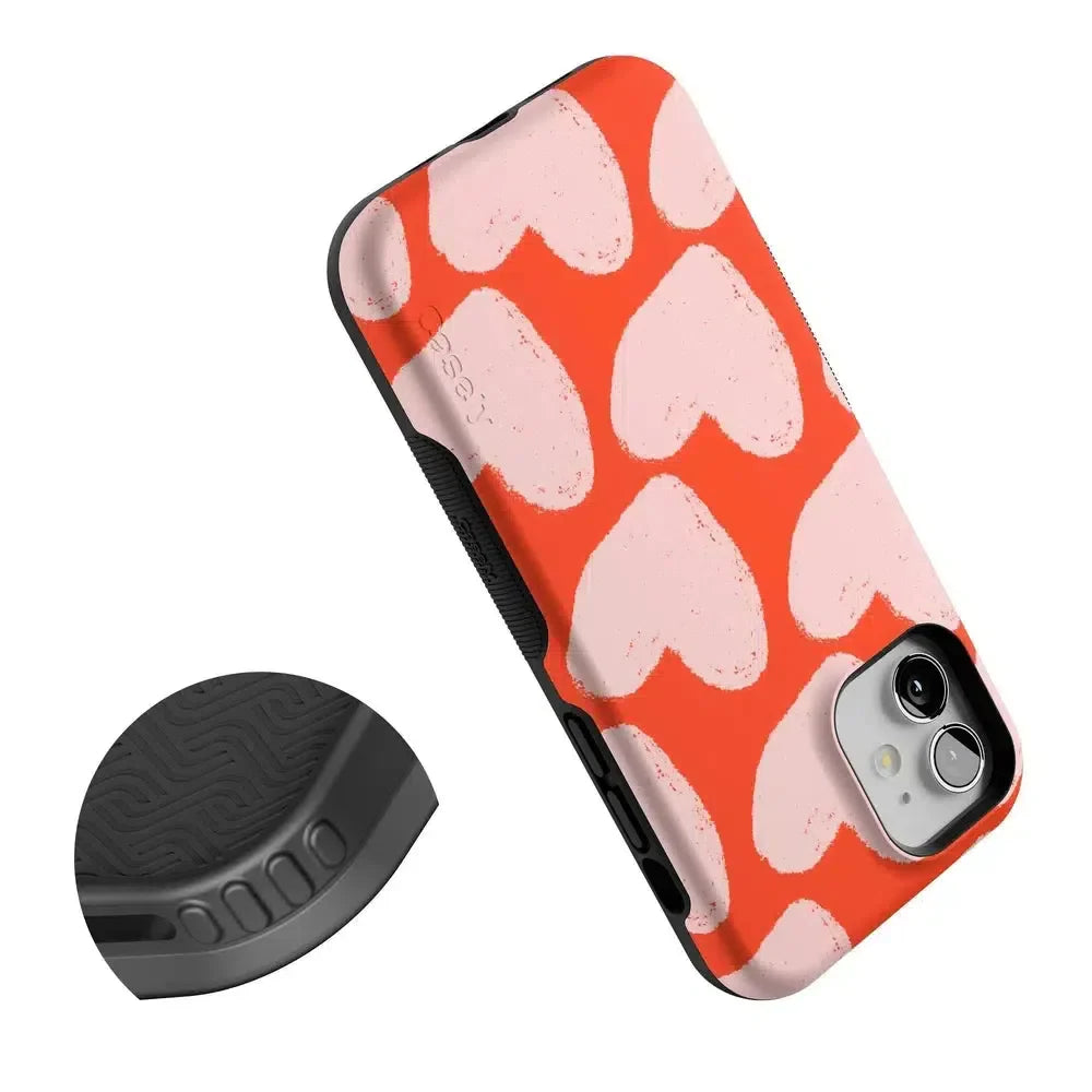 Love You More | Heart Doodle Case