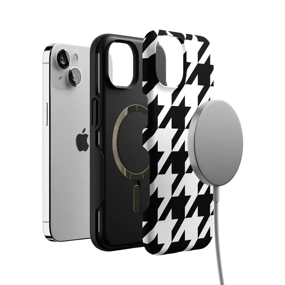 Houndstooth | High Contrast Design Case