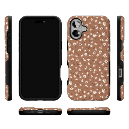 Mocha Meadow | Tiny Flowers Case