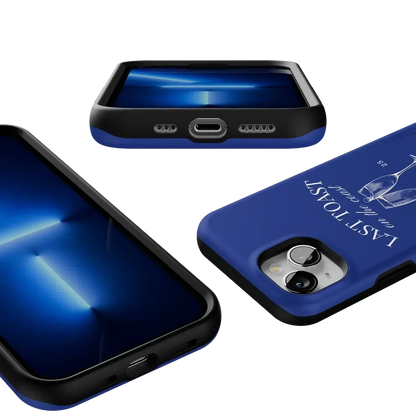 Last Toast | Blue Coastal Bachelorette Case