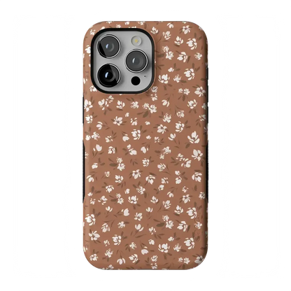 Mocha Meadow | Tiny Flowers Case