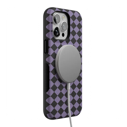Midnight Hex | Purple Checkered Case