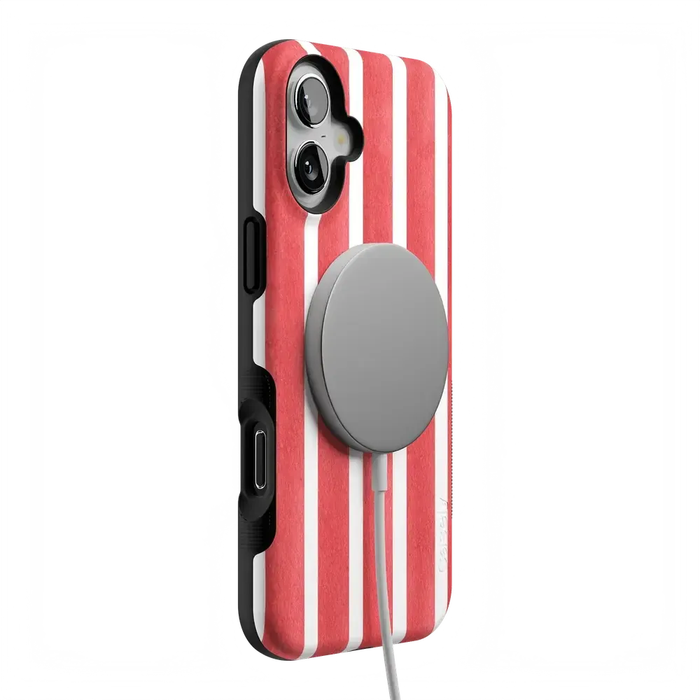 East Coast Summer | Red Stripes Case