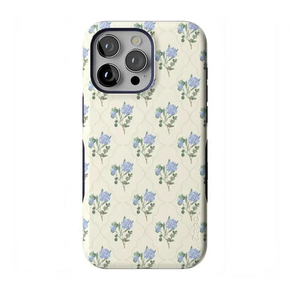 Vintage Garden | Blue Hydrangea Case