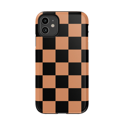 Fit Check | Black & Brown Checkerboard Case