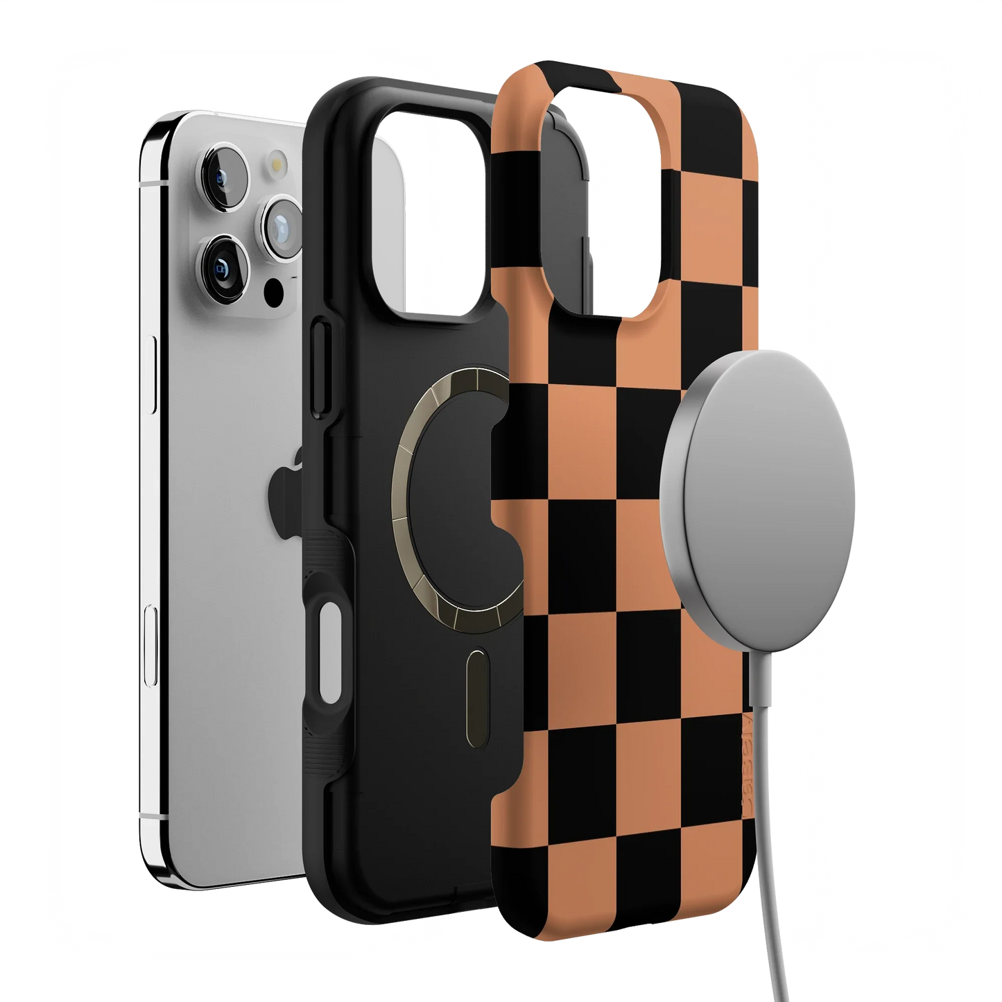 Fit Check | Black & Brown Checkerboard Case