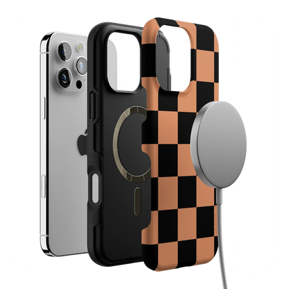 Fit Check | Black & Brown Checkerboard Case