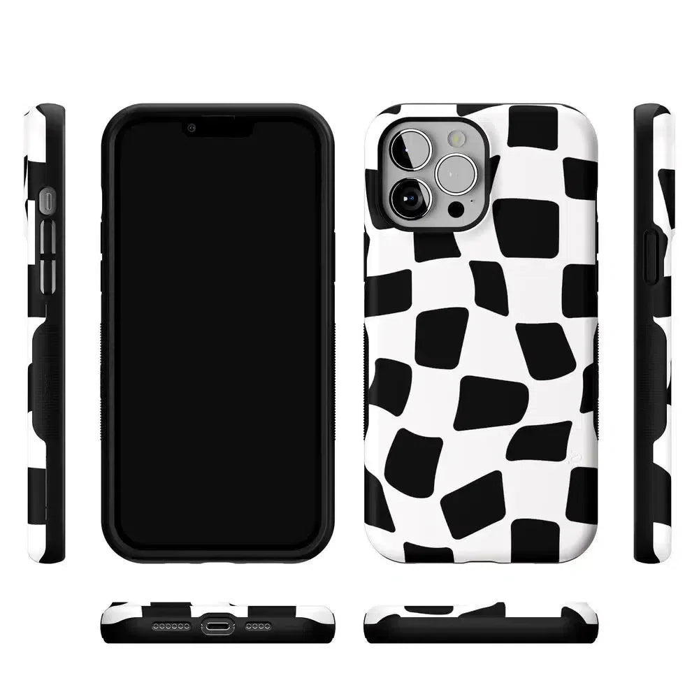 Funky Checkerboard | High Contrast Design Case